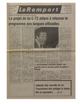 Le Rempart: Vol. 22: no 14 (1988: avril 6) à Vol. 22: no 17 (1988: avril 27) by Les Publications des Grands Lacs