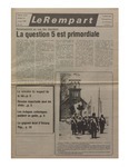 Le Rempart: Vol. 22: no 18 (1988: mai 4) à Vol. 22: no 21 (1988: mai 25) by Les Publications des Grands Lacs