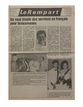 Le Rempart: Vol. 22: no 22 (1988: juin 1) à Vol. 22: no 26 (1988: juin 29) by Les Publications des Grands Lacs