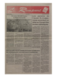 Le Rempart: Vol. 25: no 31 (1991: août 7) à Vol. 25: no 34 (1991: août 28) by Les Publications des Grands Lacs