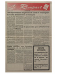 Le Rempart: Vol. 25: no 44 (1991: novembre 6) à Vol. 25: no 47 (1991: novembre 27) by Les Publications des Grands Lacs