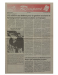 Le Rempart: Vol. 27: no 22 (1993: juin 2) à Vol. 27: no 26 (1993: juin 30) by Les Publications des Grands Lacs