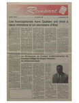 Le Rempart: Vol. 27: no 44 (1993: novembre 10) à Vol. 27: no 46 (1993: novembre 24) by Les Publications des Grands Lacs
