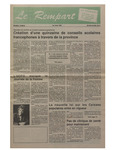 Le Rempart: Vol. 29: no 9 (1995: mars 1) à Vol. 29: no 13 (1995: mars 29) by Les Publications des Grands Lacs
