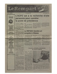 Le Rempart: Vol. 29: no 43 (1995: novembre 1) à Vol. 29: no 47 (1995: novembre 29) by Les Publications des Grands Lacs