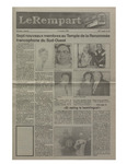 Le Rempart: Vol. 30: no 44 (1996: novembre 6) à Vol. 30: no 47 (1996: novembre 27) by Les Publications des Grands Lacs