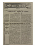 Le Rempart: Vol. 31: no 35 (1997: septembre 3) à Vol. 31: no 38 (1997: septembre 24)