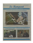 Le Rempart: Vol. 38: no 36 (2004: octobre 6) à Vol. 38: no 39 (2004: octobre 27) by Les Publications des Grands Lacs