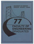 University of Windsor Faculty of Engineering Yearbook 1977
