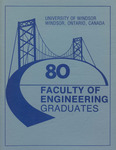 University of Windsor Faculty of Engineering Yearbook 1980 by University of Windsor