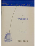 University of Windsor Faculty of Applied Science Calendar 1967-1968 by University of Windsor
