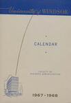 University of Windsor Faculty of Business Administration Calendar 1967-1968