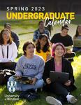 University of Windsor Undergraduate Calendar 2023 Spring by University of Windsor